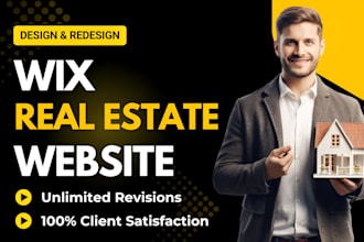 do wix real estate website for real estate agents with dynamic property listings