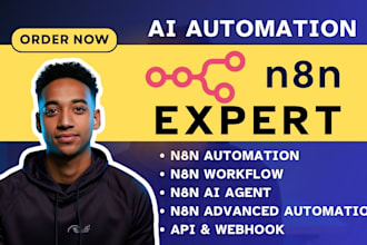 n8n automation n8n ai agent  n8n workflow n8n expert  vapi retell ai voice