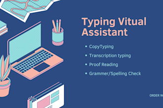do copy typing, grammar check and transcription work