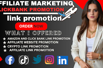 affiliate marketing clickbank promotion referral affilaite link promotion amazon