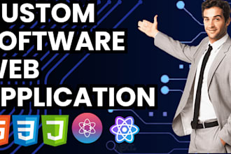 do custom ai software, full stack web application developer, software developer