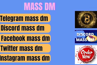 send mass dm on discord for targeted promotion and engagement