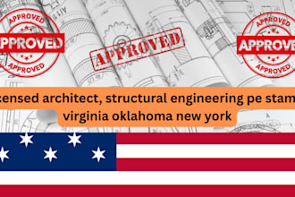 do structural engineer, USA pe stamp, new york stamp, alaska stamp for permit