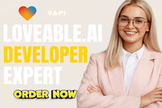 ai apps, saas mvps and voice agents with loveable lovable vapi botchat website