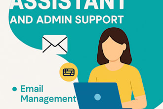 do typing, admin and virtual assistant tasks professionally