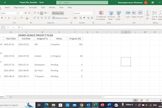 create project plans and risk registers for your business