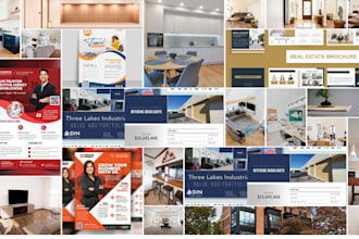 create or redesign commercial real estate offering memorandum, flyer, brochur
