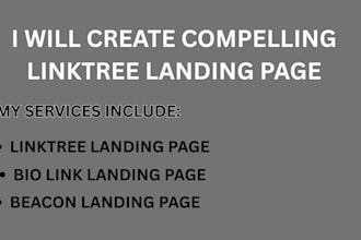 create a compelling linktree landing page for your business