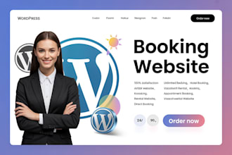 create booking website, hotel, airbnb, vacation rental, appointment booking