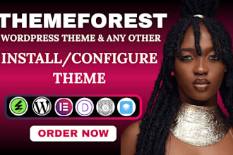 install themeforest theme configure wordpress theme envato theme demo import