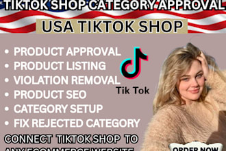 fix tiktok shop categories approval unlock violations restriction to tiktok shop