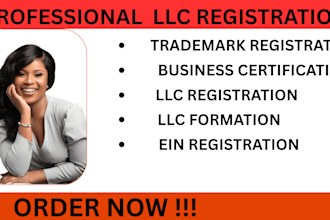 register a US llc non US resident and ein number in 72 hours boi registration