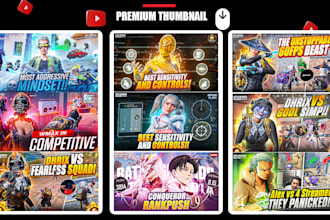 catchy gaming youtube thumbnail