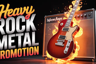do spotify heavy rock metal music promotion to 900 active metal playlist curator