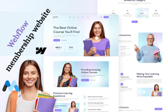 setup memberstack, build webflow membership site using memberstack memberful