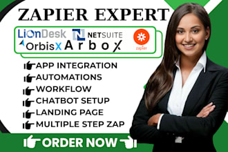 setup liondesk zapier integration pushpress netsuite crm orbisx vcita arbox