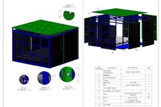 create technical drawings, 3d mechanical assemblies using solidworks