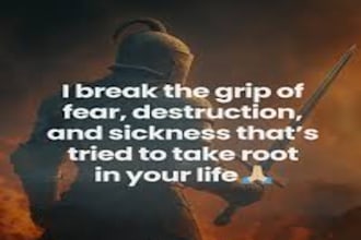 break fear and declare god covering and protection over your destiny