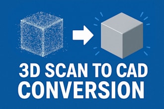 create 3d cad model from 3d scan data