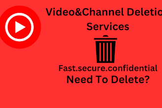 permanently delete youtube videos or channels for you