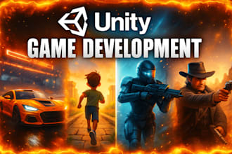 develop platformer game in unity for mobile and PC