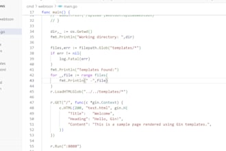 create custom API using golang