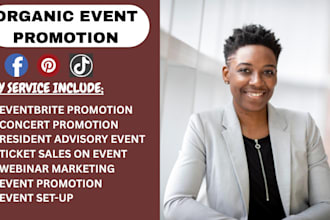 increase your event marketing ticket sales, engagement, live webinar concert