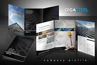 design corporate  company profile