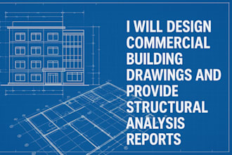 commercial building drawing structural analysis report building permit drawing