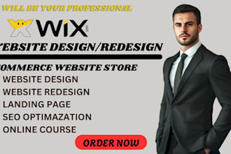 create wix website design and redesign wix studio website design wix store