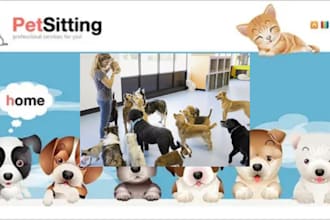 design veterinary canabis dog trainer website digital website exclusive website