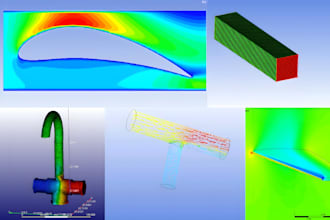 do cfd and thermal analysis using ansys fluent, icem cfd meshing and spaceclaim