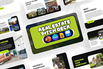 craft real estate pitch deck investor pitch deck real estate presentation design
