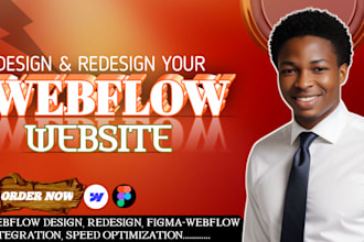 design, redesign webflow website, webflow website development, figma to webflow
