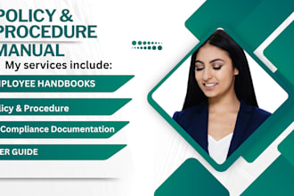 write patient care employee handbook with policy and procedures