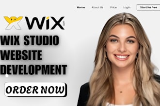 design,redesign wix studio, wix development website that convert,advance feature
