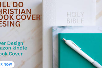 do christian book cover design, amazon, and ebook writing