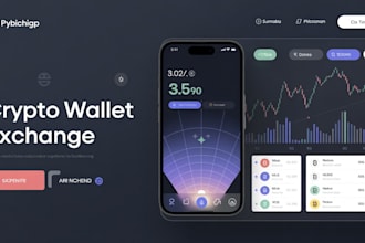 build crypto exchange platforms, p2p exchange websites, and crypto wallet apps