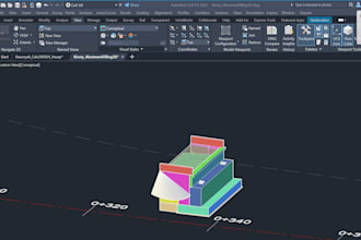 calculate cut and fill volumes and generate landxml files