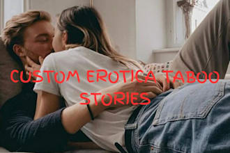 ghostwrite custom erotica gay romance lesbian story nsfw kinky