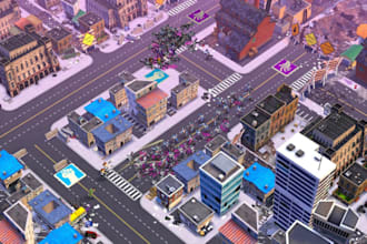 design and build professional 2d unity game with animations, UI, cross platforms