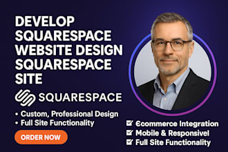 develop squarespace website design squarespace site website development expert