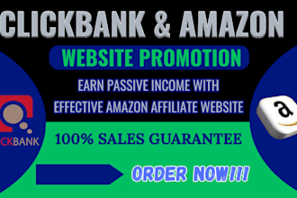 set up a promotional affiliate link and a website for affiliate marketing
