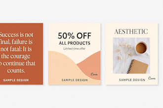 design social media posts ,write  captions or descriptions