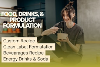 formulate clean label rtd beverage drinks products for commercial food brands