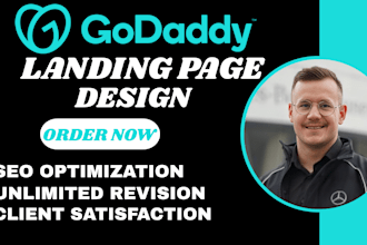 build godaddy website redesign godaddy landing page with godaddy builder