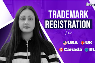 do amazon brand registry and trademark registration for USA, UK,canada