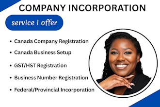 canada company formation,incorporate, business setup,vat registration,canada tax