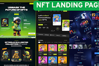 do crypto website meme web3 ico dapp gamefi dex nft website figma ui ux design