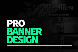 design premium website banners and headers that convert